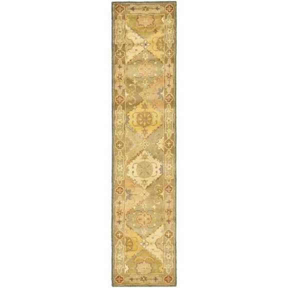 SAFAVIEH Antiquity Augustin Oriental Wool Area Rug, Multi/Beige, 2'3" x 4'