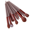 thumbnail image 1 of Pincel de maquillaje Lady Cheek Eye Shadow Eyebrow Powder Polvo de plástico Cepillos Herramientas Cosméticos Accesorio Belleza Suministros Pink 13 Packs Sweethay CE001703-03, 1 of 7