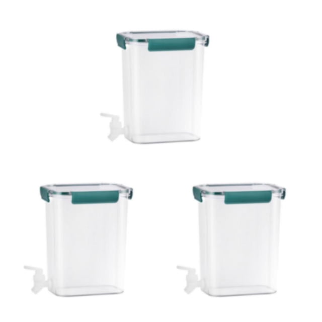 Dispensador de bebidas Billuyoard Jarra de agua fría con grifo 4.5L Verde