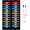 Black-24 Pockets, variant on KEEPJOY Storage Pocket Chart with 12 Name Tag Pockets,Hanging Wall File Organizer for File Folders with 2 Dry Erase Black Markers, Organize Your Assignments, Files, Scrapbooks, Paper (Black)