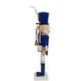 thumbnail image 5 of Kurt Adler 15 in. Wooden Delft Blue Nutcracker, 5 of 8