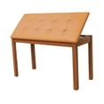 thumbnail image 3 of TISHITA Piano Bench Bookcase Stool Keyboard Seat for Performances Stage Guzheng orange, 3 of 8