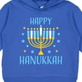 thumbnail image 3 of Inktastic Happy Hanukkah with Menorah and Stars Toddler Hoodie, 3 of 4