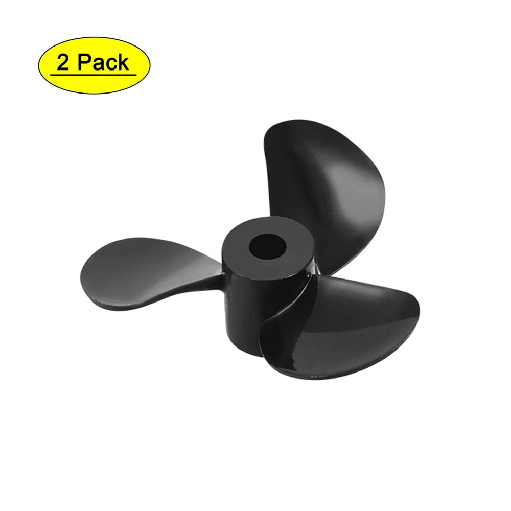 RC Boat CCW Propeller 4mm Shaft 3Vanes 28mm 1.4 P Fan Shape Pastic