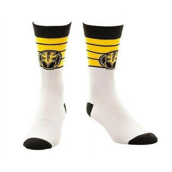 Power Rangers White Ranger Crew Sock