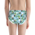 thumbnail image 6 of Boys Underwear - Exotic bird toucan Cotton Breathable Comfort Boy's Underwear Briefs, Soft Stretch Cute Underwear Panties for Teen Boys and Toddlers, 6 of 7