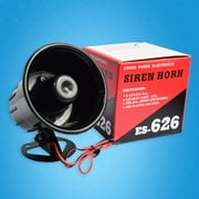 Wiring Tweeter Es-626 Burglar Alarm Host Wired Durable 12V Sound Siren Anti-theft High-pitched High Decibel Horn Home Security Alarm