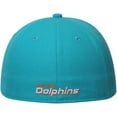 thumbnail image 3 of Men's New Era Aqua Miami Dolphins Omaha 59FIFTY Fitted Hat, 3 of 4