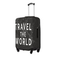 thumbnail image 2 of Naloa Travel The World1 Elastic Suitcase Protector, Travel Suitcase Protector Cover Fits 18-32in Suitcase - Small, 2 of 9