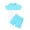 Brilliant Blue A, variant on HAOYUNL 3M-13Y Baby Kids' Summer Cotton Outfit Toddler Youth Solid Color Short Sleeved Set for Children