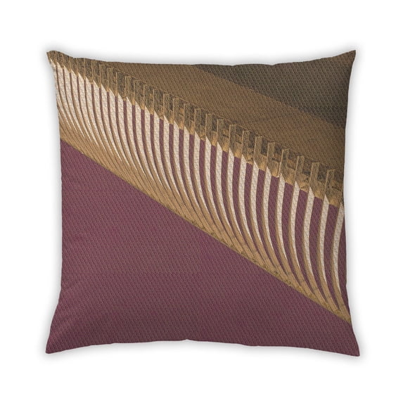 Ahgly Company Indoor Square Contemporary Throw Pillow, 18 inch by 18 inch