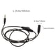 thumbnail image 3 of 2pcs 3.5mm Macho a hembra Cable de extensión de audio Polea Ajuste del cable de audio, 3 of 6