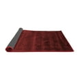 thumbnail image 2 of Ahgly Company Indoor Square Abstract Red Contemporary Area Rugs, 5' Square, 2 of 4