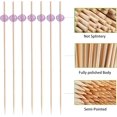 thumbnail image 3 of 200PCS Cocktail Picks, Natural Fancy Toothpicks for Appetizers, Wooden Ball, 3 of 8