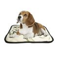 thumbnail image 2 of PKQWTM Oriental Style Painting Bamboo Branches Pet Dog Cat Bed Pee Pads Mat Cushion Potty Dogsblankets Crate Bed Kennel 28x36 inch, 2 of 3