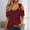 hwj#Wine622, variant on Huowey Women Tops Casual Shirts Short Sleeve Off The Shoulder Solid Color Deep V-Neck Loose Fit Oversized Fashionable T Shirt Summer Comfort Breathable Relaxed Blouse,Black,L