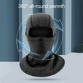 thumbnail image 4 of Balaclava Ski Mask Winter Fleece Thermal Face Mask Cover for Men Women Warmer Windproof Breathable, Cold Weather Gear for Skiing, 4 of 8