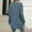 Blue, variant on Long Sleeve T Shirt For Women Loose Casual Pullovers Tops With Pockets Womens Summer Top Long Sleeve Spandex Shirt Women Women Shirt Small Long Sleeved Women's Shirts Solid Color Tops Women Apparel T