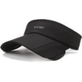 thumbnail image 2 of Sun Visors Hats for Women with Retractable Brim Golf Visor UV Protection Beach Cap Tennis Running Sport Hat Adjustable, 2 of 7