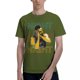 thumbnail image 5 of Camiseta de verano para hombre camisetas con ilustración de Kennedy carraldo por Burro tops bonitos camisetas de fruit of the loom, 5 of 7