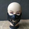 thumbnail image 1 of Airsoft - Máscara de media cara, monstruo demonio malvado Kabuki Samurai Hannya Oni máscara protectora de media cara ShuxiuWang 1327537034117, 1 of 5