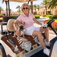 thumbnail image 3 of Golf Cart Seat Covers for 2 Seater, Coffee Gnomes Soft Microfiber Cart Seat Towel Blanket, Coffee Beans Cups Brown Absorbent Breathable Non Slip Bench Seats Protector for Golf Course 51"x31", 3 of 9