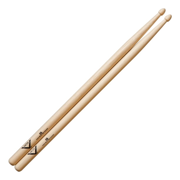 Baquetas Vater 5B con punta de madera de nogal americano, par