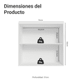 thumbnail image 2 of Alacena Gabinete Superior Cocina Madesa Vik 70cm BG, 2 of 4