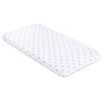 thumbnail image 4 of Bassinet Sheets 100% Jersey Cotton 2 Pack- for Baby Girl Dusty Rose and Mauve Pink Stars, 4 of 5