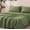 Green, variant on Sonive Brushed Microfiber Sheet Set Twin Size White, 3 Pieces 140 GSM Soft & Cozy Bed Sheets Set with Deep Pocket