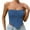 Sky Blue, variant on Giftesty Womens Tops Clearance Fashion Women Sexy Backless Sleeveless Solid Casual Going Out Tops with Bandage