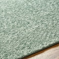thumbnail image 6 of Hauteloom Alyra Wool Living Room, Bedroom Area Rug - Contemporary - Medium Green, Beige - 5' x 7'6", 6 of 6