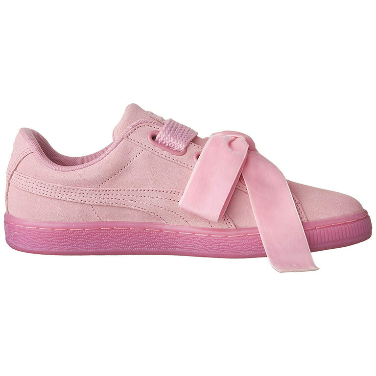 Ankle-High Sneaker Fashion Prism Pink Puma Reset Heart / - Suede Women\'s 7.5M