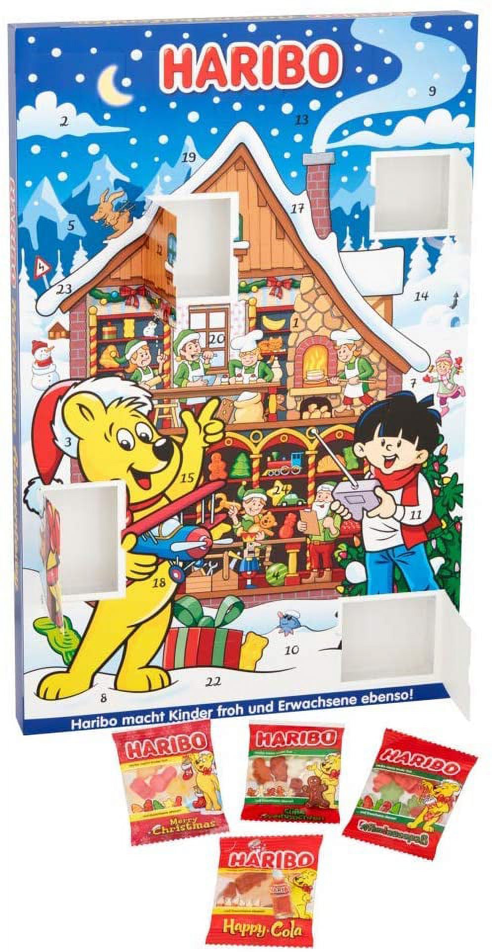 Advent Calendar (Haribo) Advent Calendar, Christmas sweets gift, 300g - UK Import - Christmas Countdown for Kids and Adults - 2-3 Days Delivery - image 4 of 5