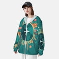 thumbnail image 3 of Lsque Around The Planet UPF 50+ Lightweight Sun Protection Men's Women's Long Sleeve Shirt, Hoodie Performance -X-Large, 3 of 9