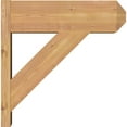 thumbnail image 3 of Ekena Millwork 7.50"W x 22"D x 22"H Traditional Smooth Craftsman Outlooker, Western Red Cedar, 3 of 4