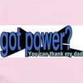thumbnail image 2 of CafePress - Got Power? For Boys Infant Bodysuit - Baby Light Bodysuit, Size Newborn - 24 Months, 2 of 4