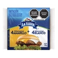 thumbnail image 5 of Imitación queso americano La Villita mix amarillo y blanco 139 g, 5 of 5