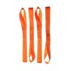 thumbnail image 5 of 5 correas de amarre de motocicleta con bucles suaves para remolcar carga naranja 465 cm, 5 of 9