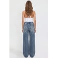 thumbnail image 4 of Women's Wide Leg Jeans with Seam Detail, 4 of 7