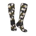 thumbnail image 5 of Lsque Lilies Flowers Printed Crew Socks Men's Women's LightWeight Thin Casual Calf Socks ,Knee High Socks,Cotton Socks, 5 of 9