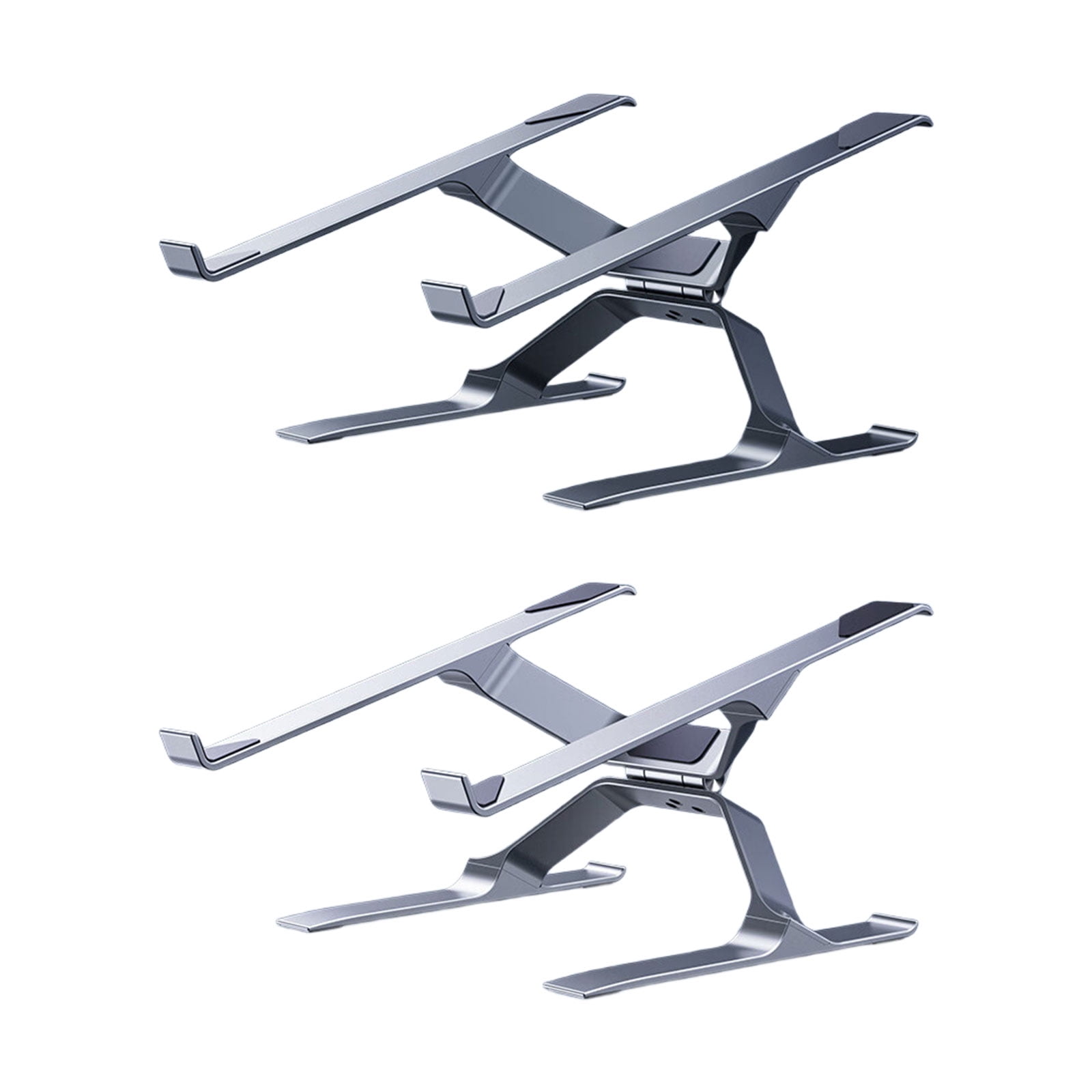 Aluminum Notebook Stand Angles Adjustment Lightweight Foldable For Optimaled Airflows Cooling Notebook Holder