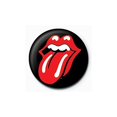 thumbnail image 1 of The Rolling Stones - Insignia Diseño Labios (Negro, Rojo), 1 of 2