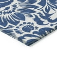 thumbnail image 4 of Addison Rugs Chantille Indoor/Outdoor Transitional Floral Navy Washable Round Rug, 8' x 8', 4 of 6