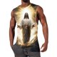 thumbnail image 1 of Impresión de Moda Casual de los Hombres Pullover Cuello Redondo sin Mangas para Deportes Al Aire Libre de Verano, 1 of 4