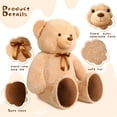 thumbnail image 3 of MaoGoLan 47" Giant Teddy Bear Stuffed Animal Big Teddy Bear Plush Toy, 3 of 9