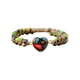 thumbnail image 1 of Pulseras Qarigey trenzadas con cuentas de piedra y piedras preciosas naturales, 1 of 6