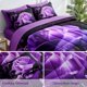 thumbnail image 5 of Juego de edredón WONGS BEDDING Purple Queen con 7 piezas, 5 of 7