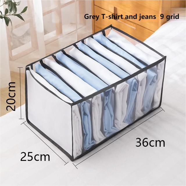Organizador de cajones de ropa interior, caja de almacenamiento plegable, divisor de cajones para calzoncillos, calcetines y sujetadores, 1 unidad