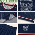 thumbnail image 6 of USA Soccer Jersey for Men Women, Patriotic American Flag Football Jersey, Soccer Shirt for Fans and Players, Short Sleeve Football Shirt, Casual Sport World Soccer Tee for Adult, 6 of 10